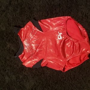 Gk Size CL Red and black Leotard